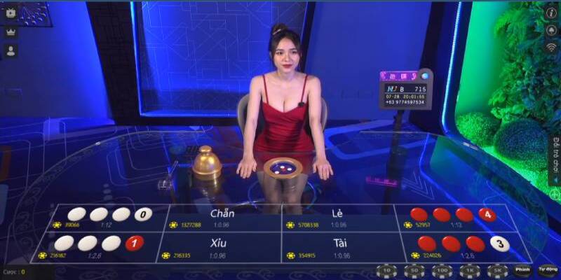 Xóc đĩa - Trò chơi đỏ đen tại casino Kubet